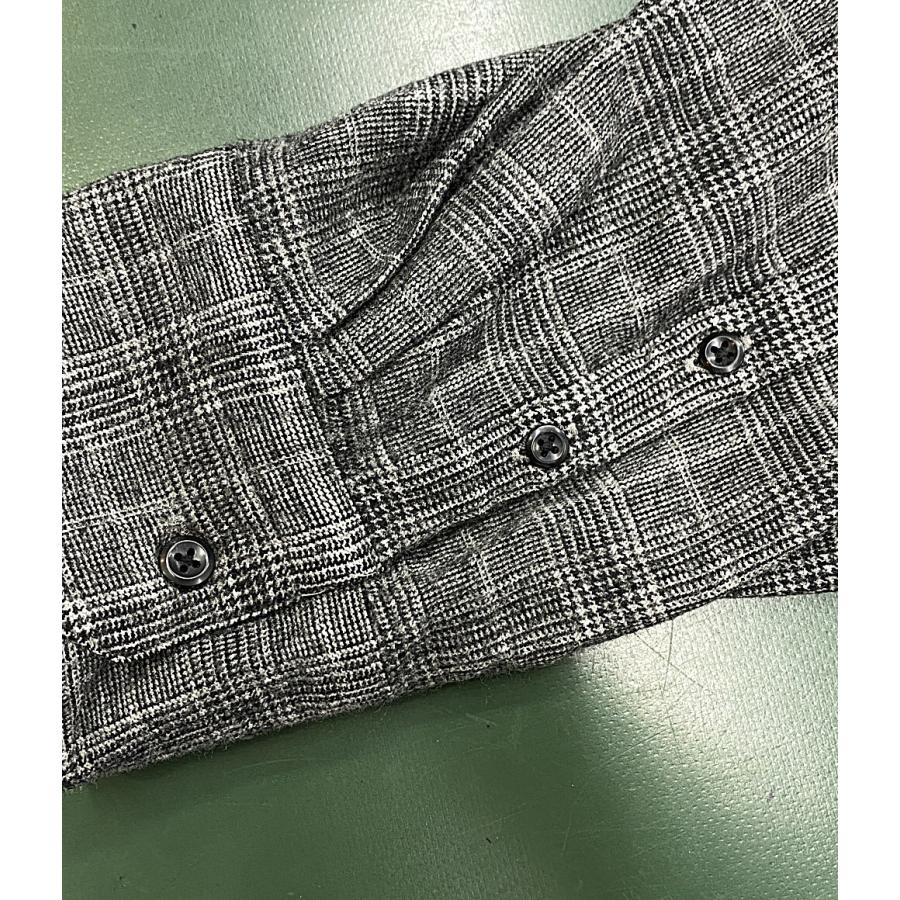 stein シュタイン チェックシャツ 美品 シュタイン ウールチェックシャツ ST.111-3 メンズ SIZE S stein