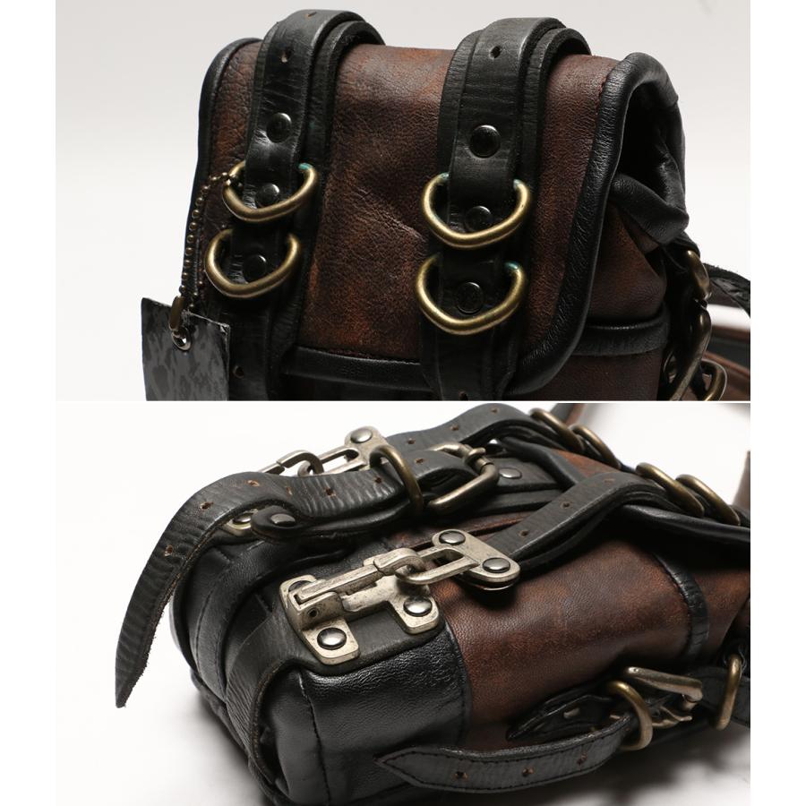 ケムリ ショルダーバッグ LEATHER SHOULDER POUCH メンズ KMRii ケムリ ショルダーバッグ LEATHER SHOULDER POUCH メンズ KMRii