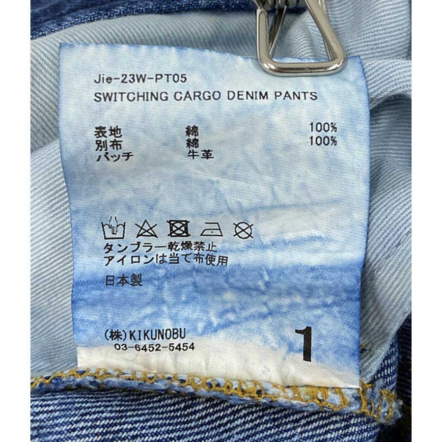 パンツ SWITCHING CARGO DENIM PANTS / Jieda Jieda（ジエダ）の「SWITCHING CARGO DENIM PANTS/スイッチング
