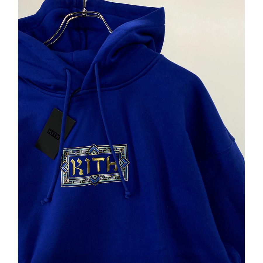 美品 キス スウェットパーカー treats hebrew メンズ SIZE M KITH 中古 