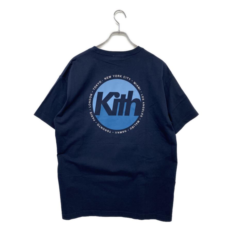 KITH ネイビー ポロシャツ Lサイズ