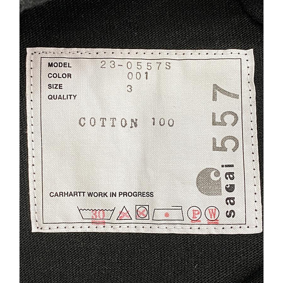 サカイ カーハートウィップ 半袖Tシャツ POCKET T-SHIRT 23aw 23  