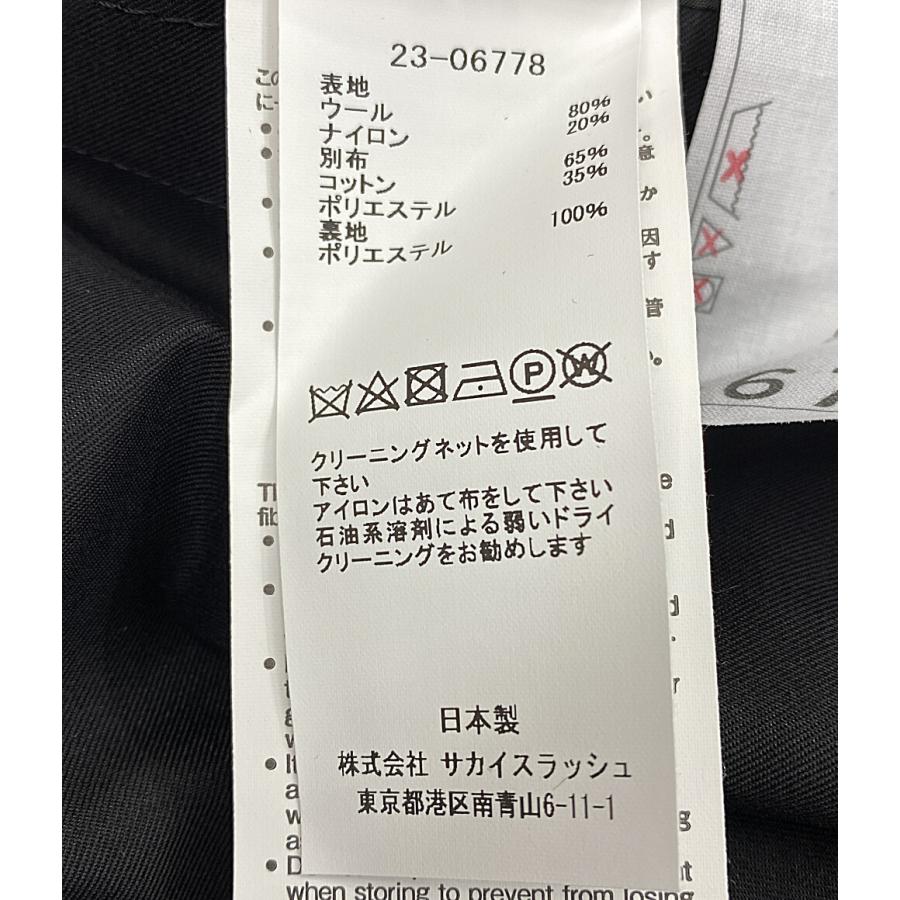 サカイ カーディガン ドッキングロングカーディガン 23-06778