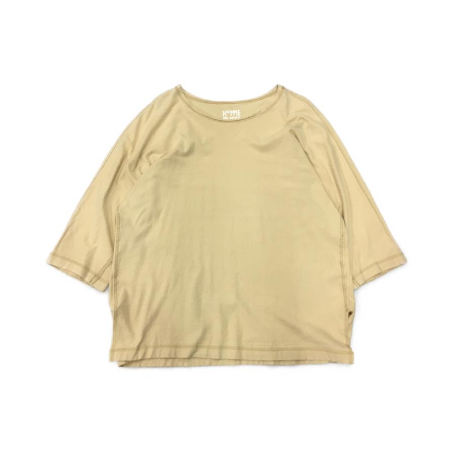 オム プリッセ イッセイミヤケ 無地 コットンリネン Tシャツ 19SS 