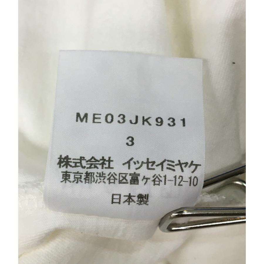 美品 イッセイミヤケ メン クルーネックカットソー 半袖Tシャツ