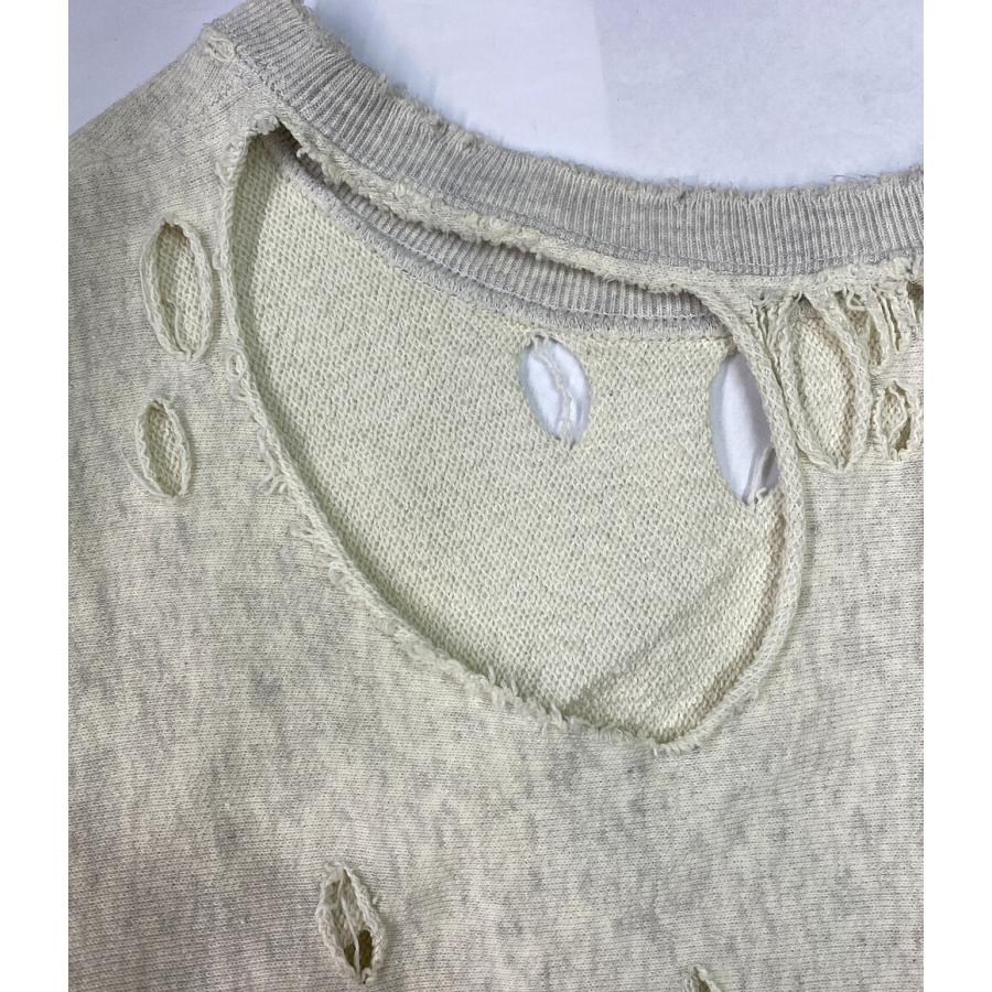 アンセルム スウェットシャツ ダメージ加工 23ss メンズ SIZE 2