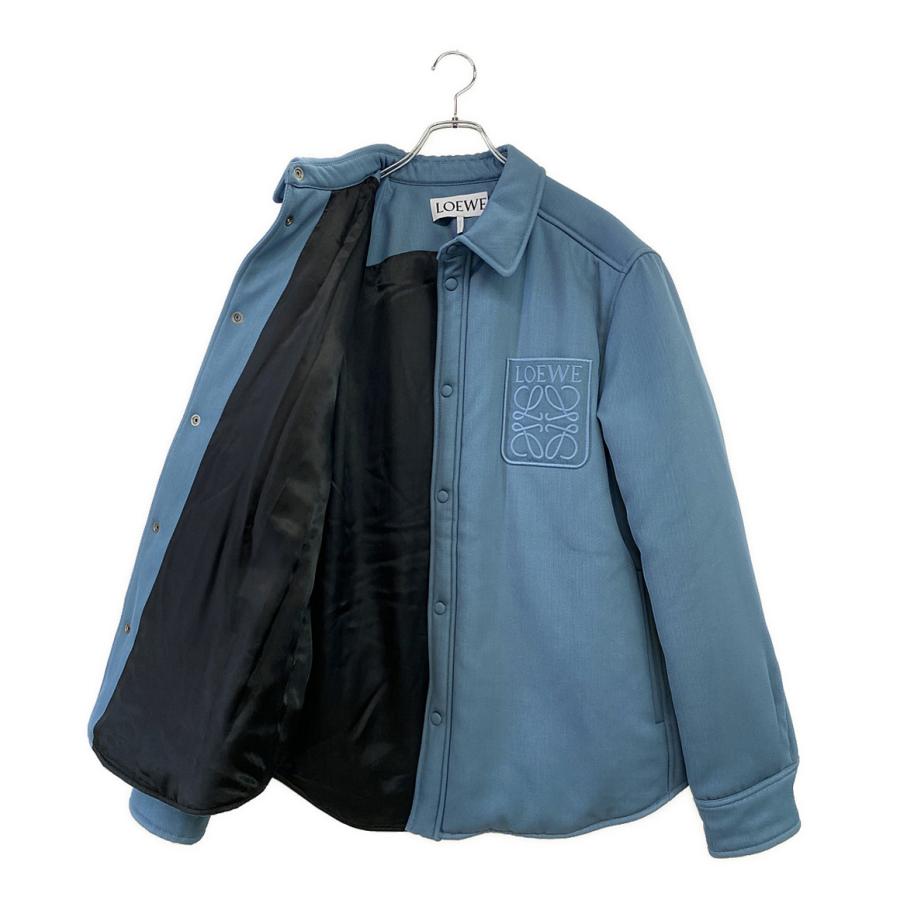 LOEWE ネイビー レザージャケット 中古・古着通販】LOEWE (ロエベ) ナッパレザージャケット ネイビー