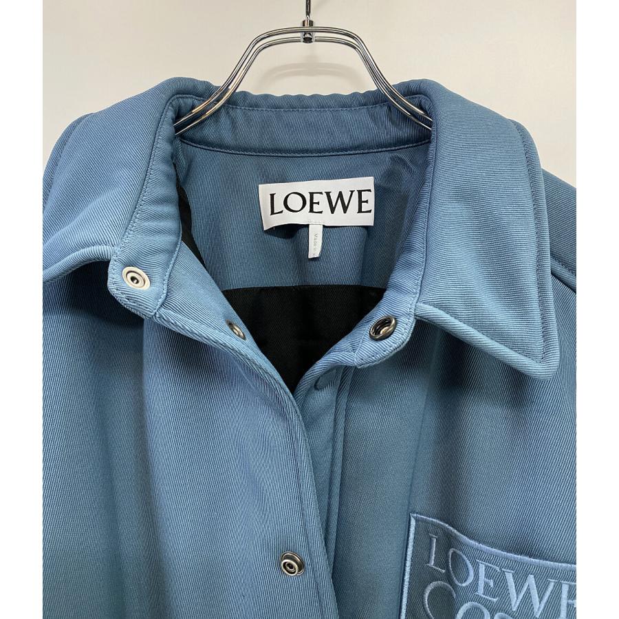 ロエベ パファージャケット Puffer Anagram ブルー メンズ SIZE 50