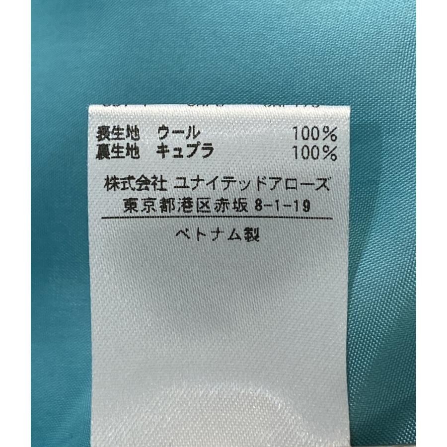 ユナイテッドアローズ ショートコート ノーカラー メタルボタン