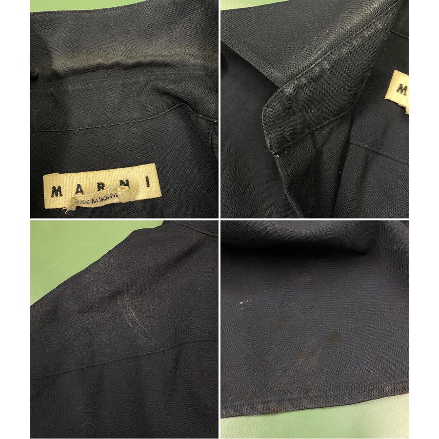マルニ 長袖シャツ ウールギャバジンシャツ 20aw メンズ SIZE 44 MARNI