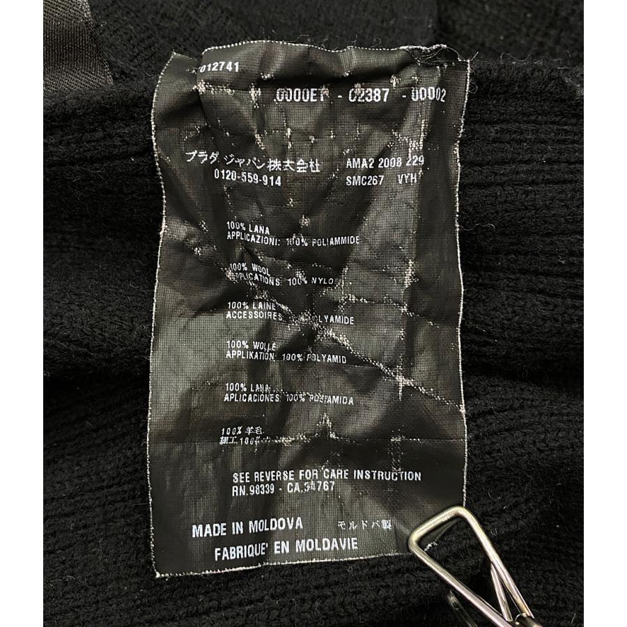 PRADA（プラダ） ナイロン切替ニットジャケット 08aw メンズ SIZE 46