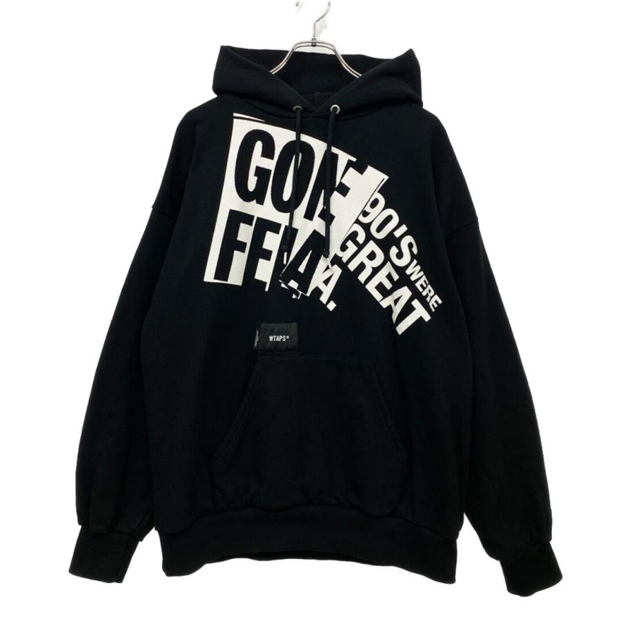 ダブルタップス パーカー PASTHG HOODY BLACK メンズ SIZE 03 ダブルタップス パーカー PASTHG HOODY BLACK メンズ SIZE 03