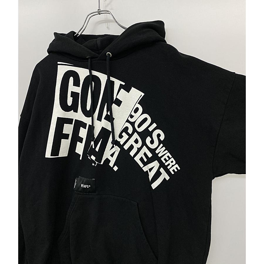 ダブルタップス パーカー PASTHG HOODY BLACK メンズ SIZE 03 WTAPS