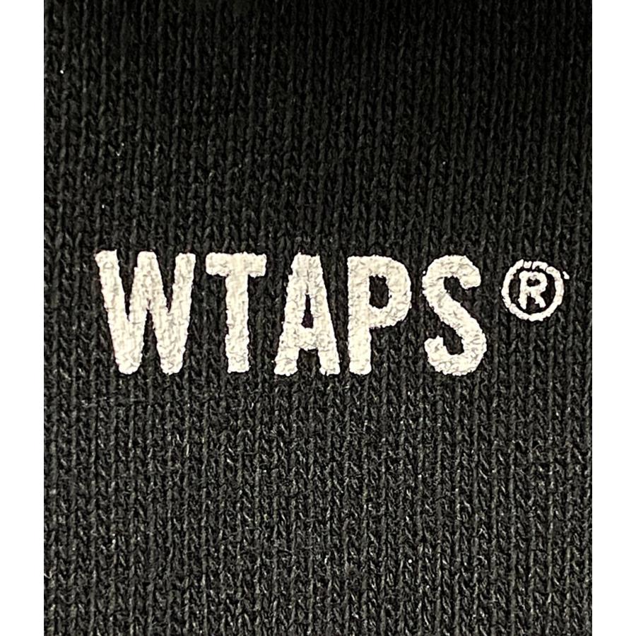 【ススム】WTAPS ブラック フード付きパーカー サイズ X 03 中古・古着通販】WTAPS (ダブルタップス) パーカー ブラック サイズ