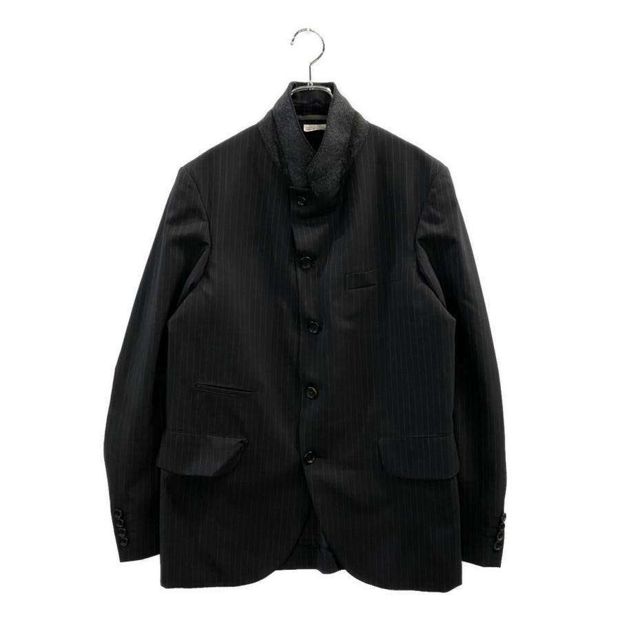 コムデギャルソンオム　インサイドアウト　テーラードジャケット　黒　サイズS COMME des GARCONS HOMME | コムデギャルソンオム | テーラード