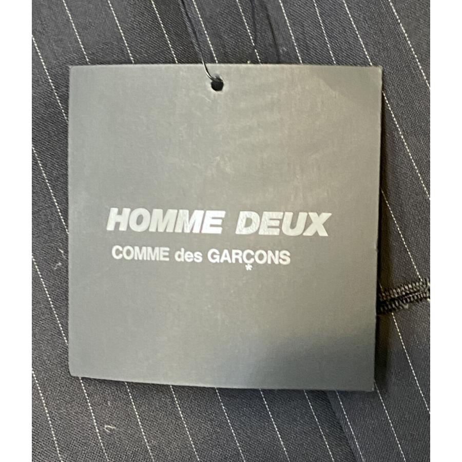 コムデギャルソンオムプリュス ジャケット S グレー ストライプ COMME des GARCONS HOMME PLUS(コムデギャルソンオムプリュス