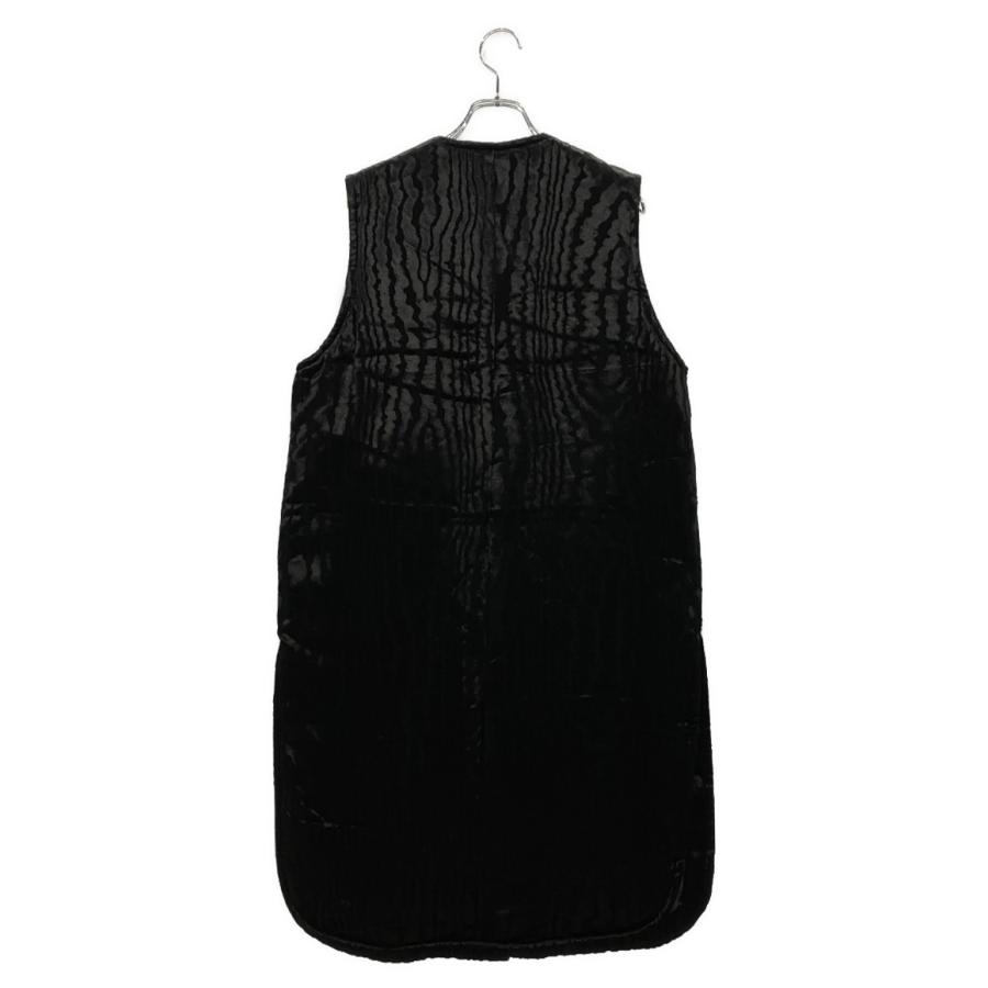 美品 ノワールケイニノミヤ ベルベット切替ロングベスト 24AW 3N-V009