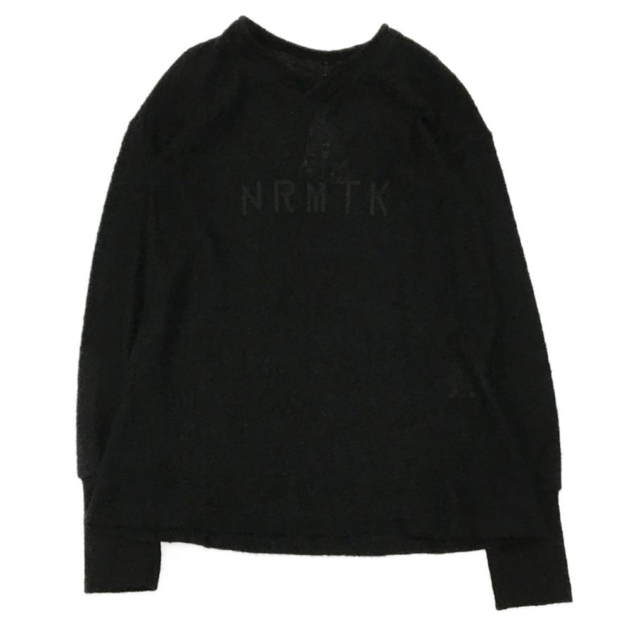 美品 ユリウス ニット NRMTK KNIT ブラック 007KNM3 メンズ SIZE S 