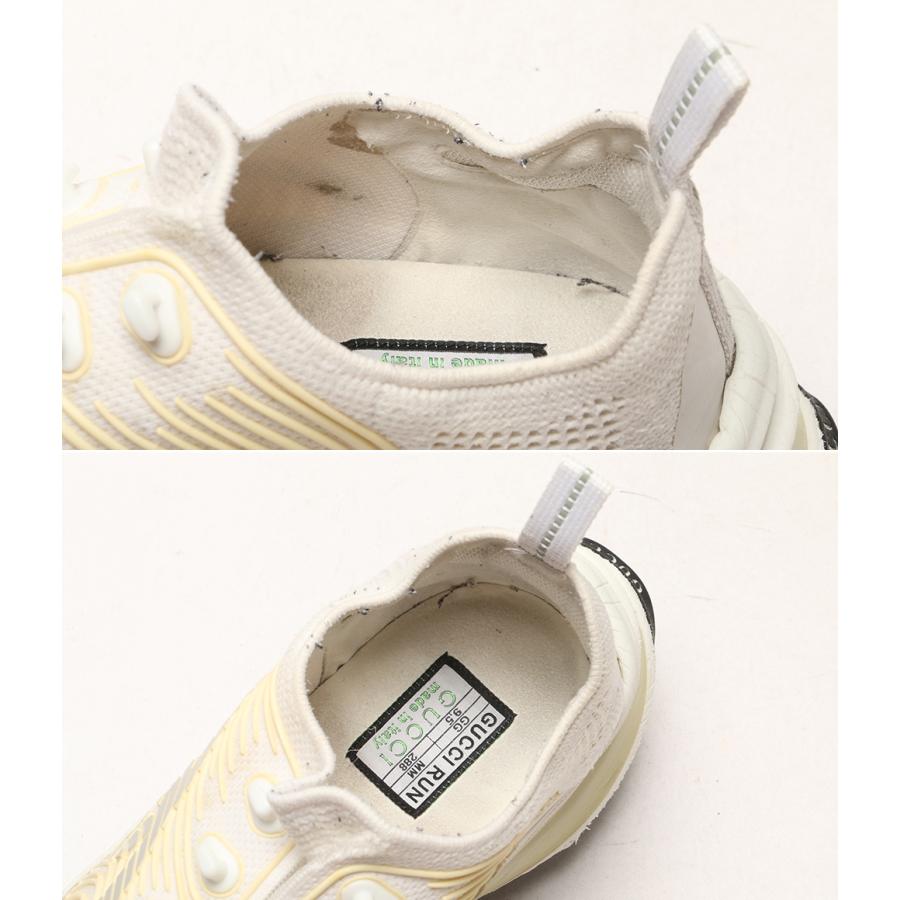 グッチ スニーカー 680893 ホワイト メンズ SIZE MM288 GUCCI 中古
