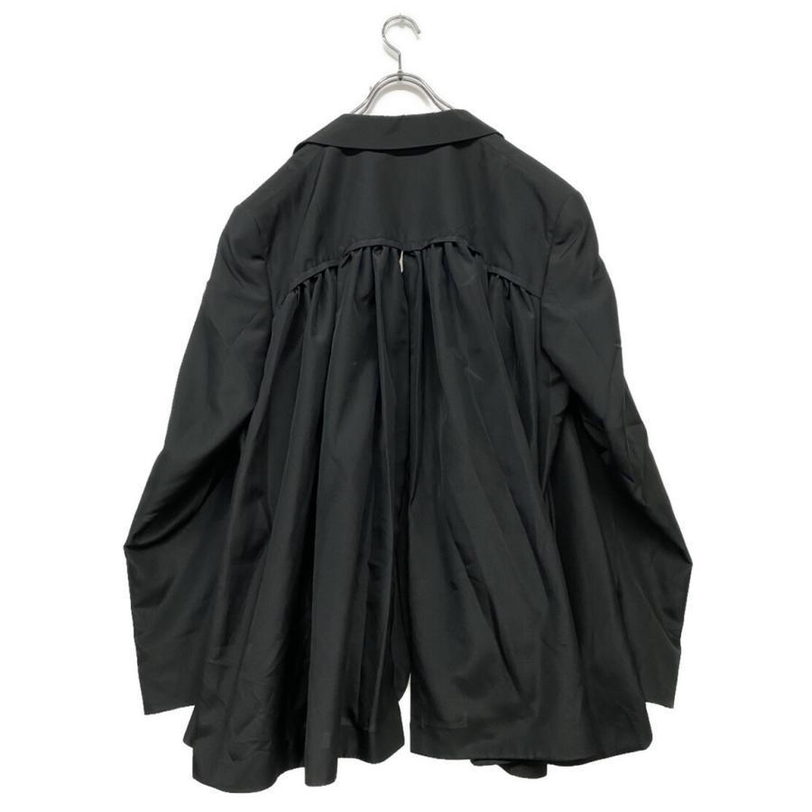 コムデギャルソンオムプリュス 24SS カーテンジャケット ブラック M COMME des GARCONS HOMME PLUS 美品 コムデギャルソンオムプリュス