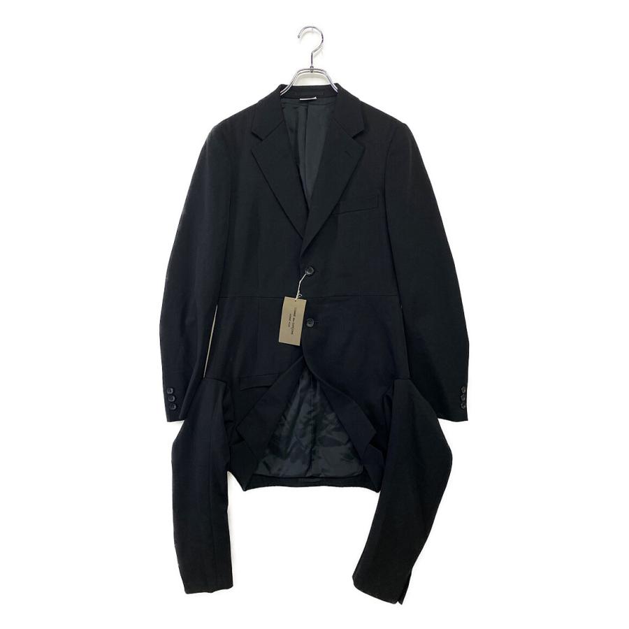 コムデギャルソンオムプリュス テーラードジャケット ウールドッキング