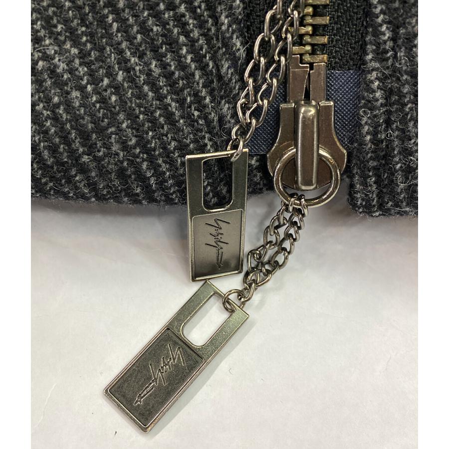 ヨウジヤマモトプールオム 中綿ブルゾン CARSE TWEED FLIGHT JACKET