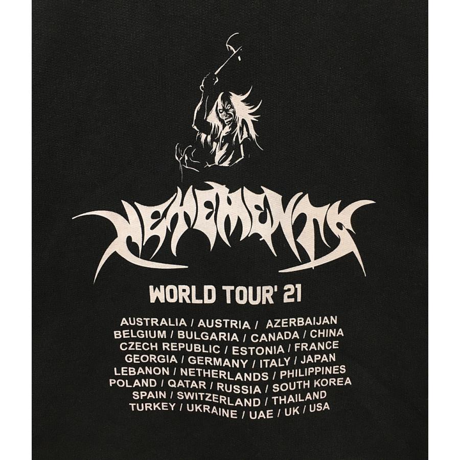 ヴェトモン パーカー WORLD TOUR HOODIE メンズ SIZE XS VETEMENTS