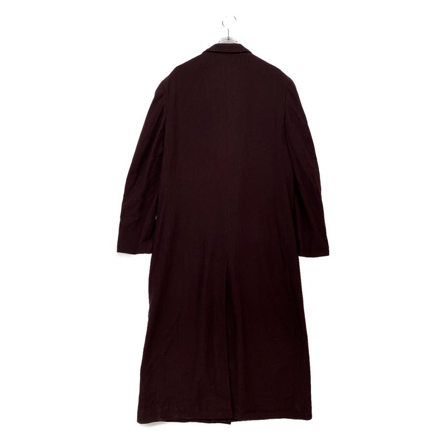 ヨウジヤマモトプールオムウールロングモッズコート(黒) ヨウジヤマモトプールオム モッズコート 2022SS HG-C12-056 メンズ