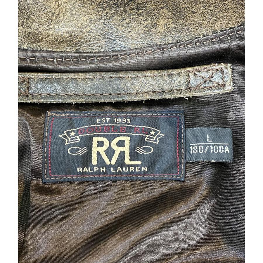 ラルフローレン ダブルアールエル ジャケット rrl owens leather