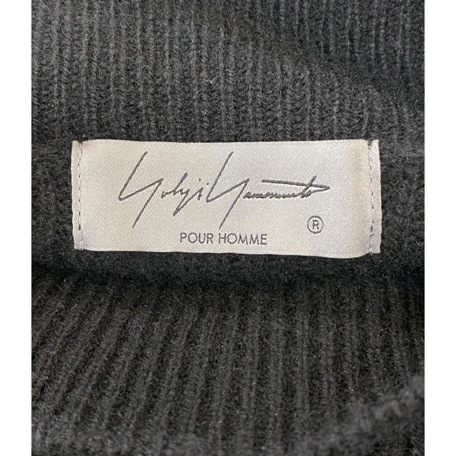 ヨウジヤマモトプールオム ファスナーデザインタートルネック