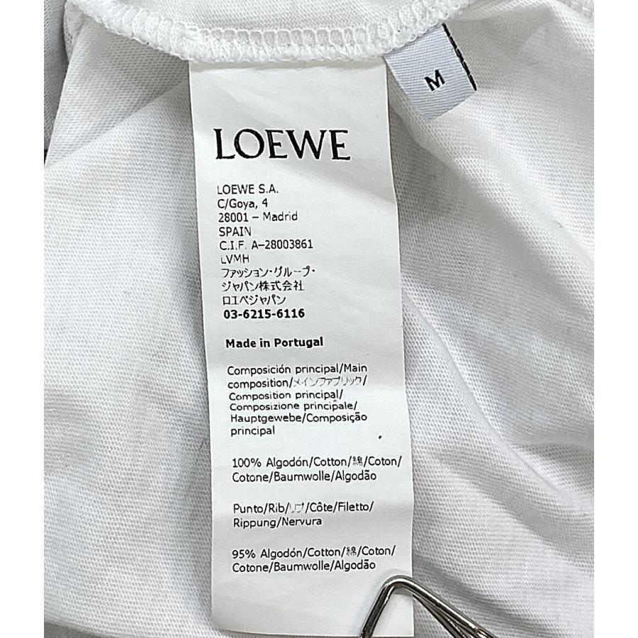 ロエベ 半袖Tシャツ PIZZA PRINT TEE 1722593 メンズ SIZE M LOEWE