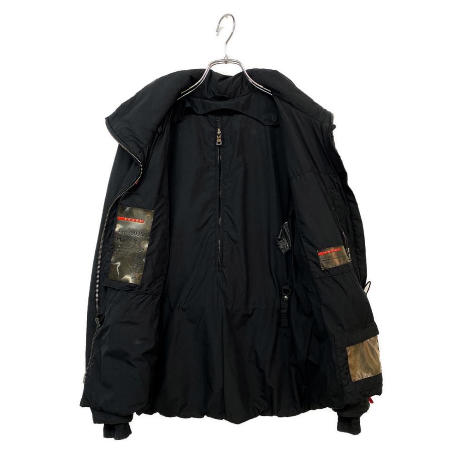 プラダスポーツ 中綿ファスナーデザインジャケット 90-00S レディース