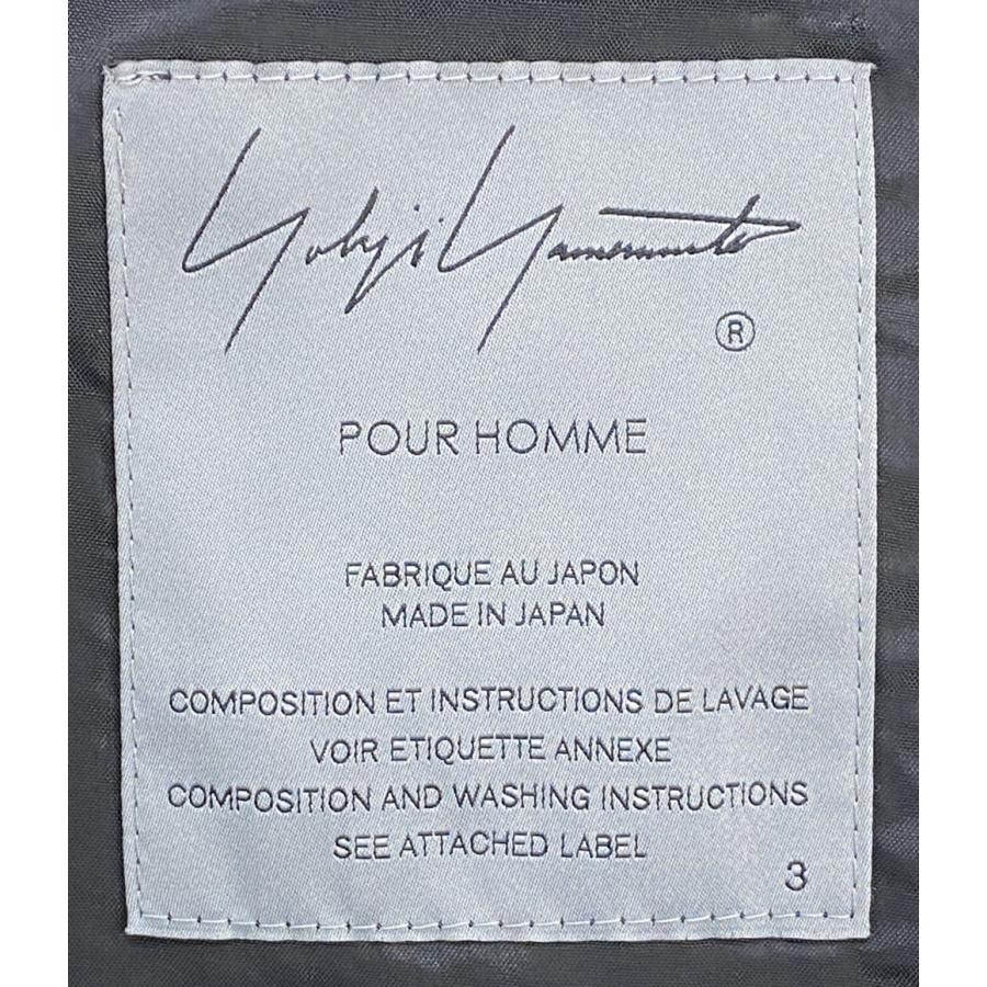 ヨウジヤマモトプールオム テーラードジャケット 箱ポケットJKT背ヌキ