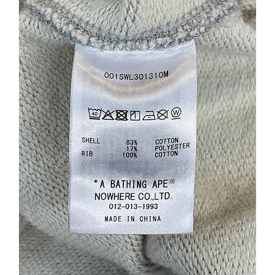 美品 アベイシングエイプ スウェット 001SWL301310M メンズ SIZE XL A