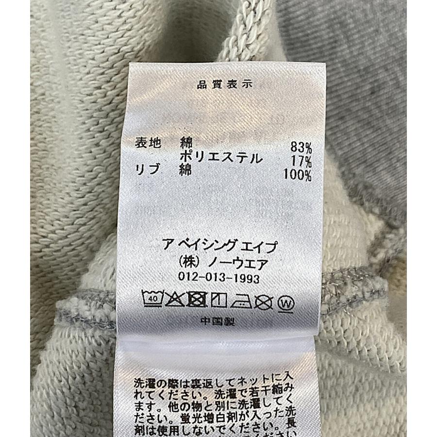 美品 アベイシングエイプ スウェット 001SWL301310M メンズ SIZE