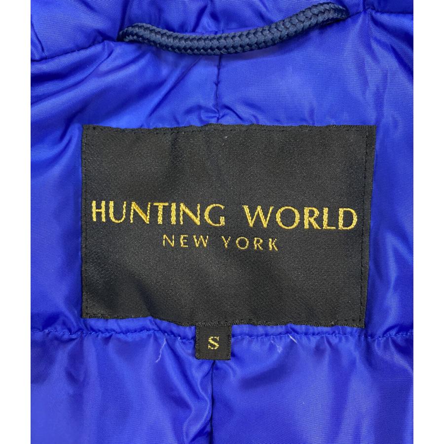 ハンティングワールド コート ダウンコート sizeS 黒 メンズ SIZE S