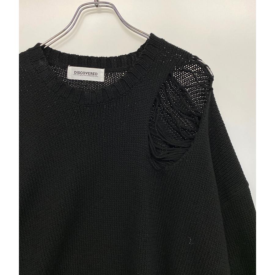 ディスカバード ダメージ加工ニットセーター 21aw メンズ SIZE 3