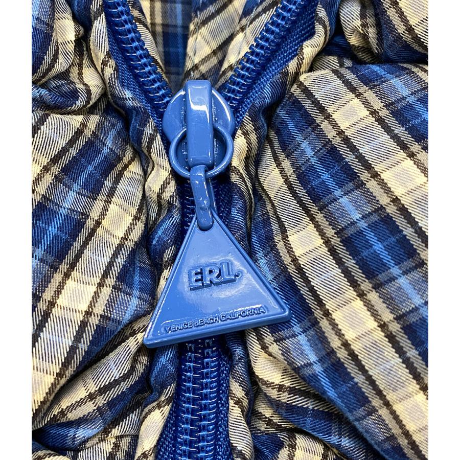 イーアールエル ダウンジャケット チェック 22aw メンズ SIZE L ERL