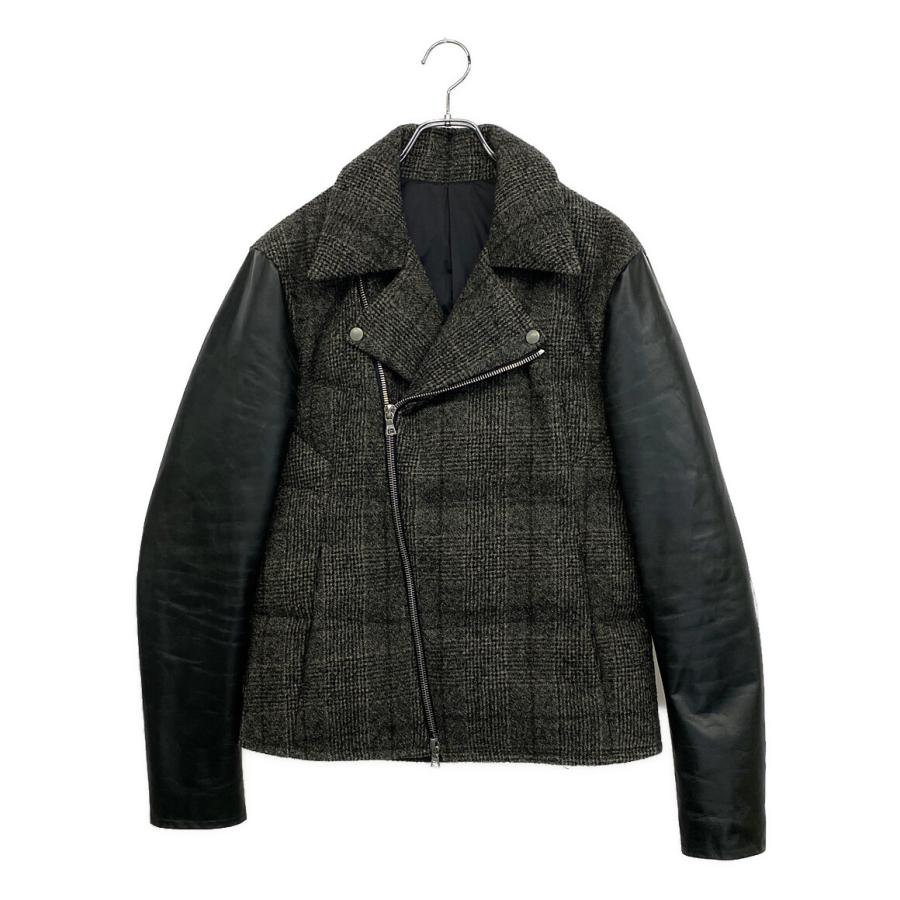 イサムカタヤマバックラッシュ ダウンライダースジャケット メンズ  