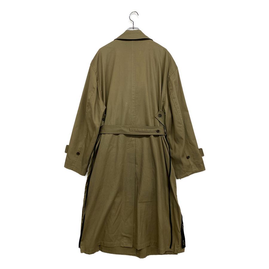 シュタイン オーバーダブルトレンチコート 22aw メンズ SIZE S stein