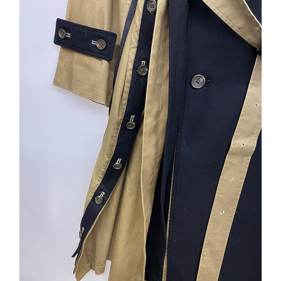 シュタイン オーバーダブルトレンチコート 22aw メンズ SIZE S stein