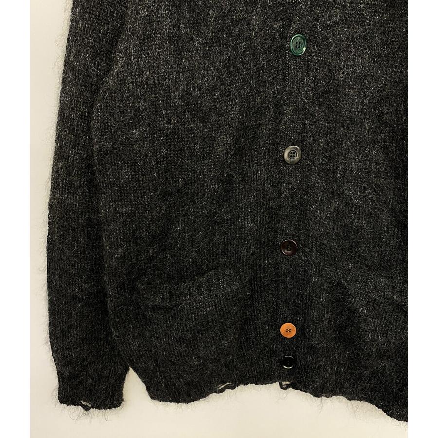 美品 アンダーカバー カーディガン ダメージ加工 モヘア 23aw