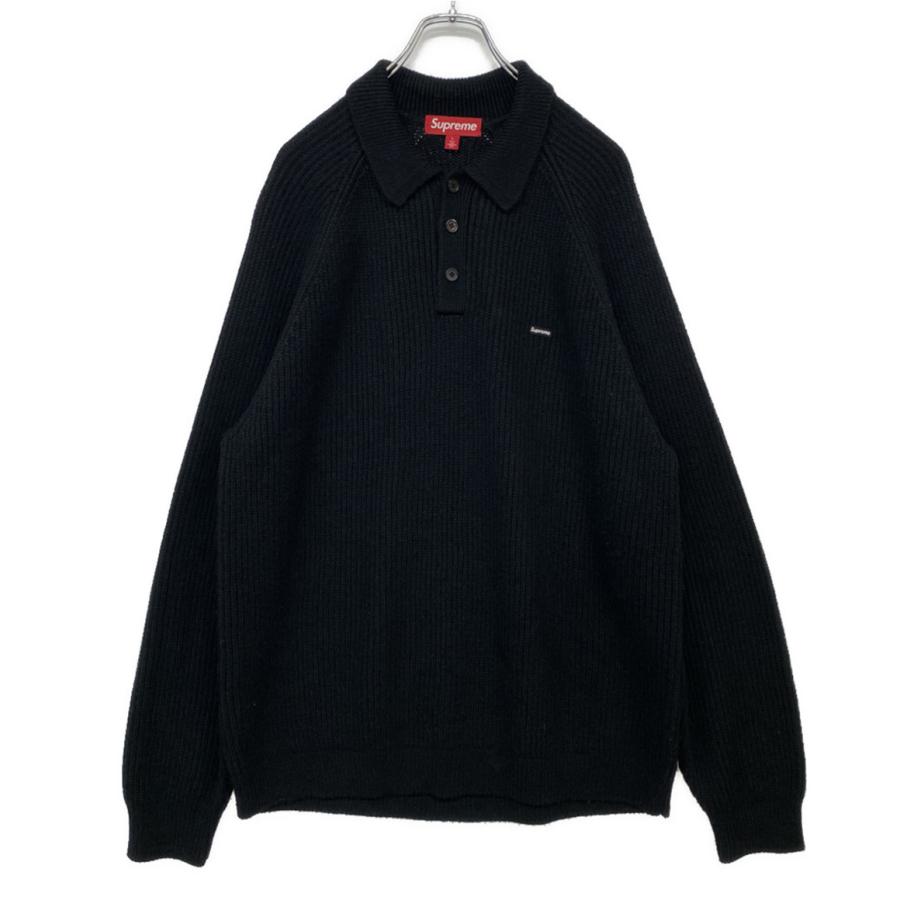 シュプリーム ニット Small Box Polo Sweater 24AW メンズ SIZE L