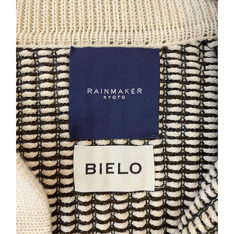 美品 レインメーカー ニットシャツ SKIPPER INLAY KNIT SHIRT 25ss