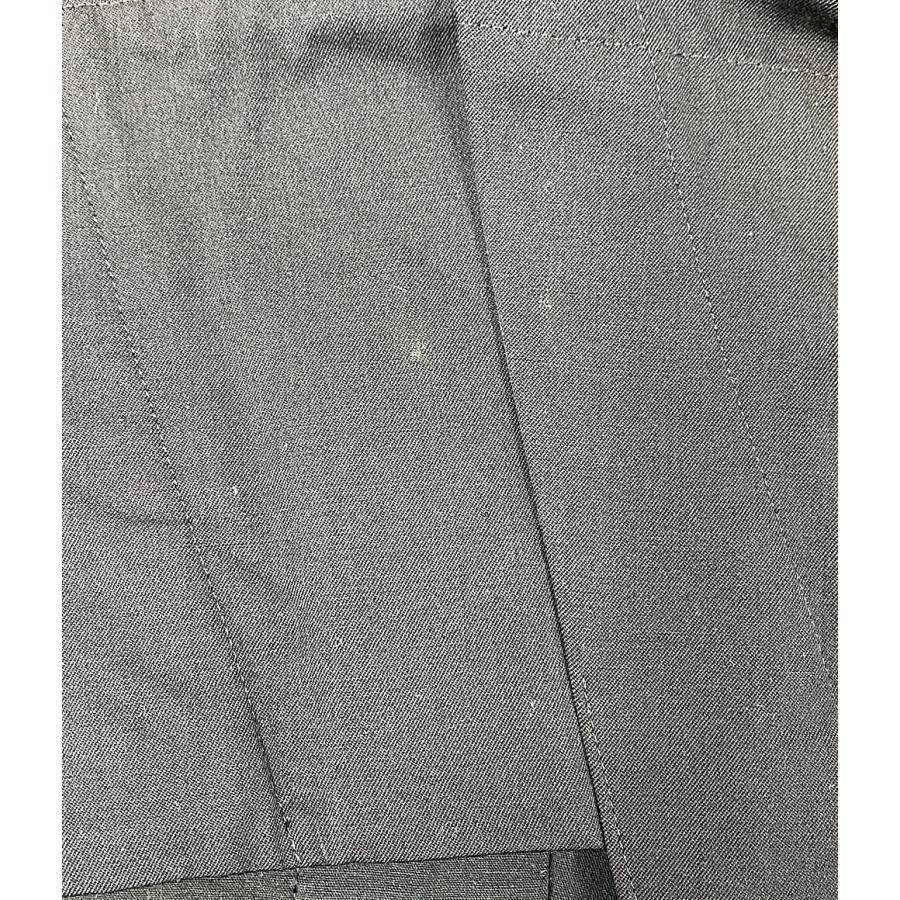 ヨウジヤマモトプールオム パンツ ランダムタックワイド ウール