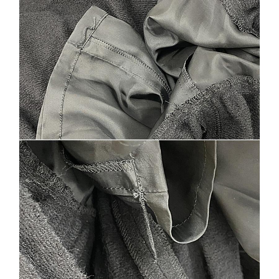 ノワールケイニノミヤ スカート ウールフリル段々スカート 24AW 3N