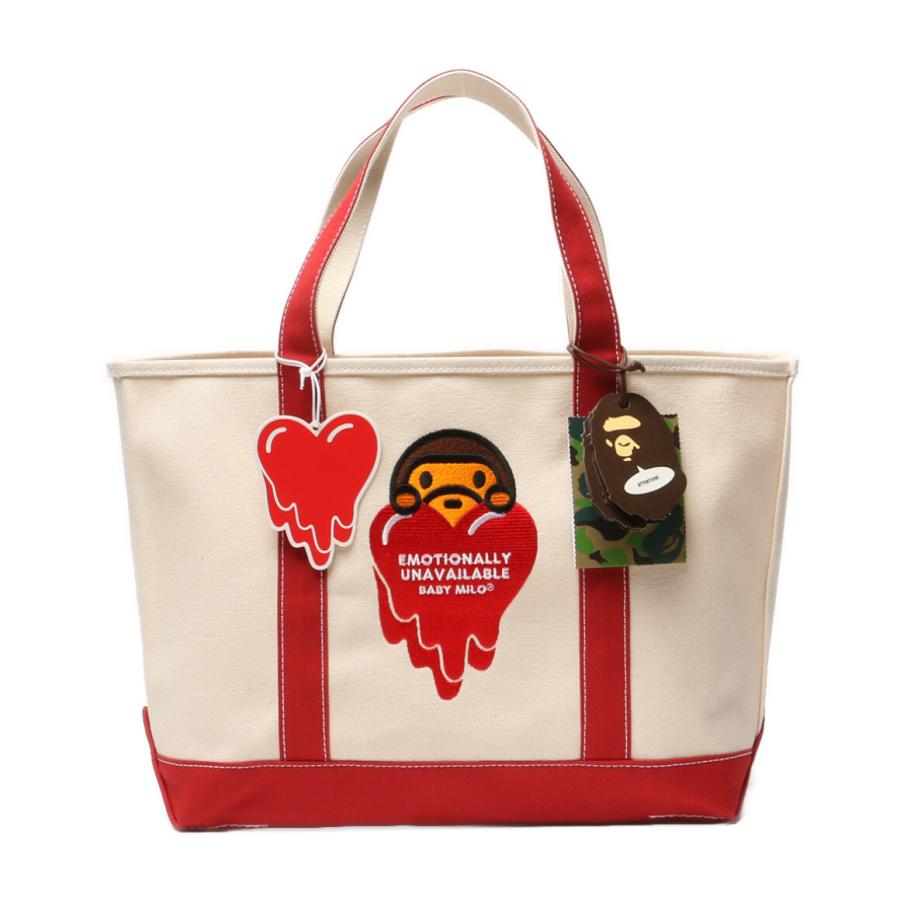 美品 アベイシングエイプ トートバッグ Baby MILO TOTE BAG