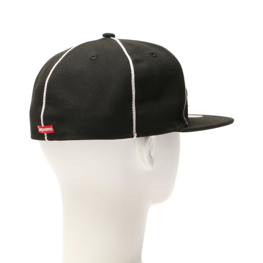 美品 シュプリーム ニューエラ キャップ Piping Script Logo CAP