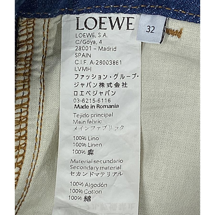 LOEWE（ロエベ） デニムパンツ FISHERMAN DENIM レディース SIZE 32