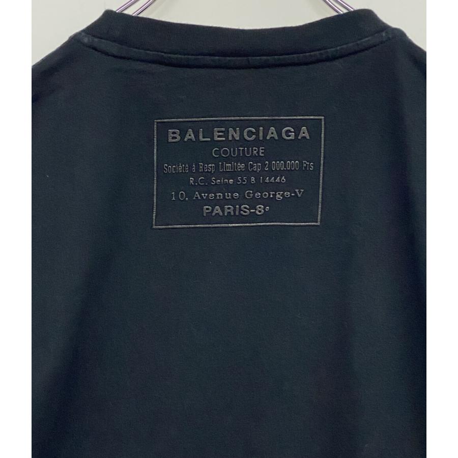 バレンシアガ 半袖Tシャツ バックプリントTシャツ up57 2017